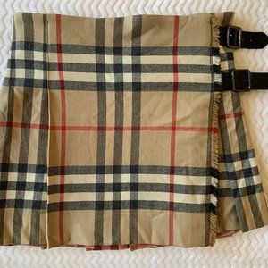 Authentic Vintage Burberry nova check tartan kilt